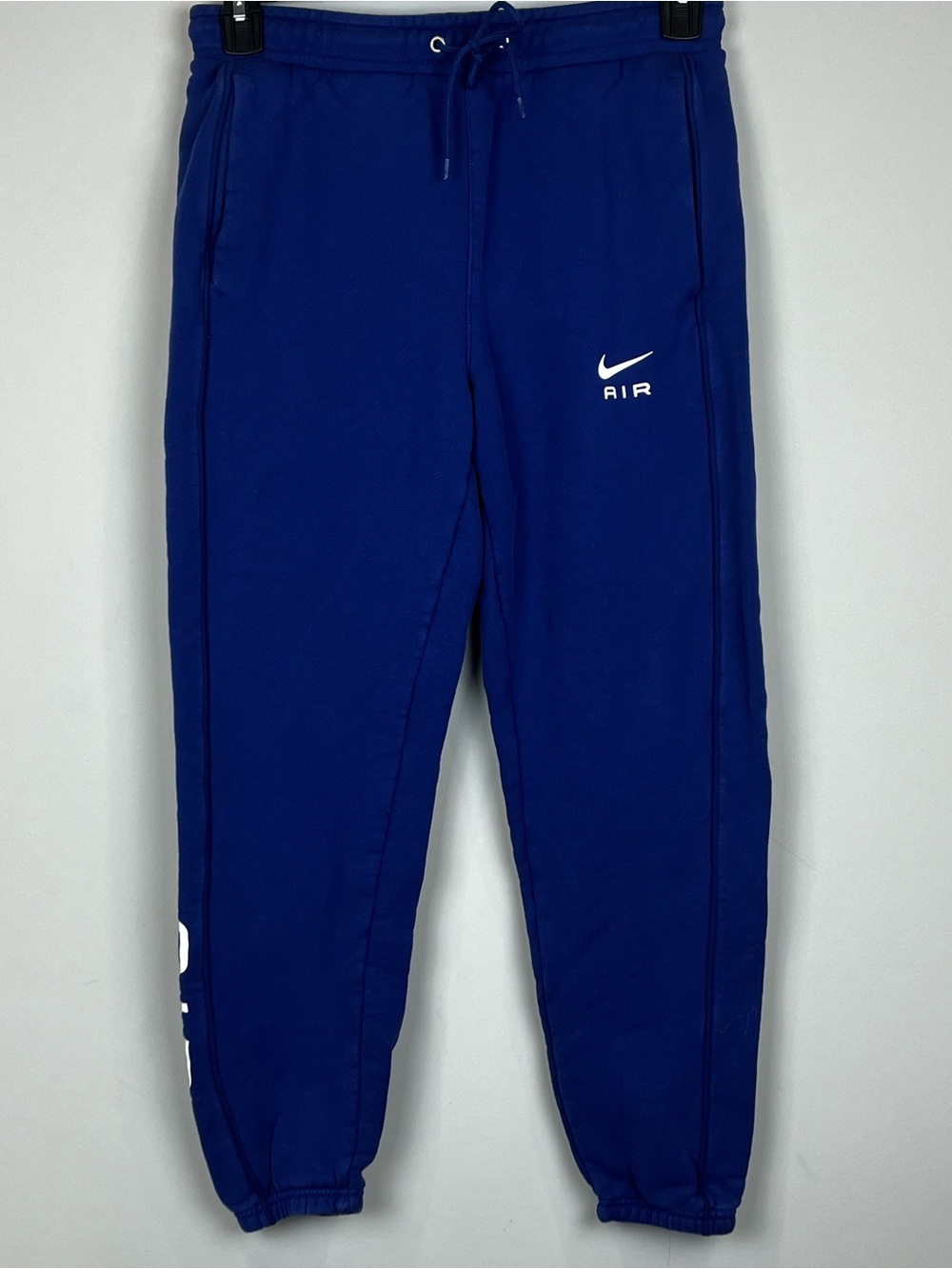Nike Sportswear Air Men's Small Royal Blue Joggers Sweatpants French Terry